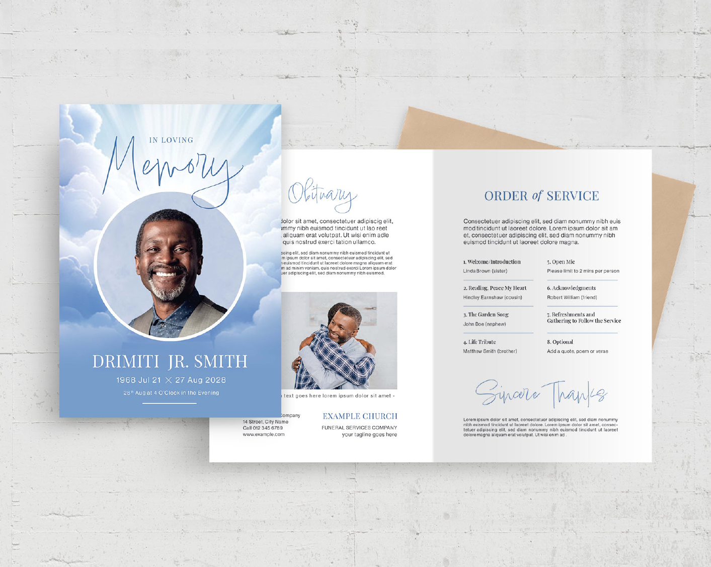 Funeral Programmes